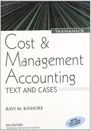 Cost and Management Accounting